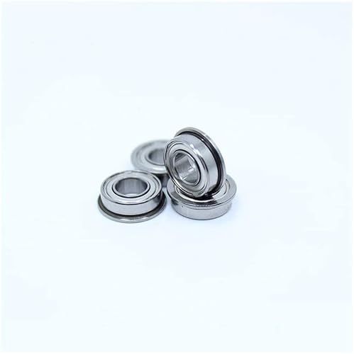 TMP1105 Flanschkugellager SF696ZZ Flanschlager 10 STK doppelt geschirmte Flanschkugellager aus Edelstahl SF696Z F696 Z Rillenkugellager 6x15x5 mm von PJKTBEYI