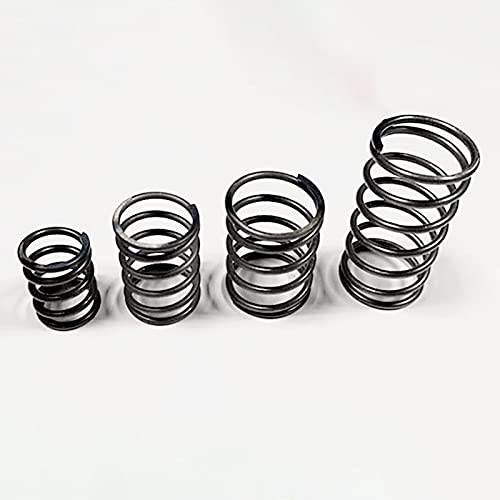 PJLANG 1.4x9mm Druckfedern, 1,4 mm Drahtdurchmesser x 9mm Außendurchmesser x (10-50) mm freie Länge, Federstahl Verlängerungsfeder, 10 Stück(Length 35mm) von PJLANG