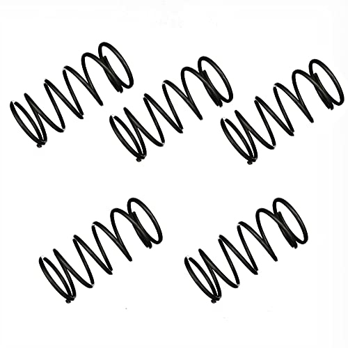 PJLANG 5 STÜCKE, 3. 5mm Drahtdurchmesser x 50mm Außendurchmesser x (20-100) mm freie Länge, Federstahlspule Druckfedern(3.5x50x50mm) von PJLANG