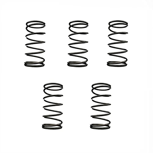 PJLANG 5 STÜCKE, Komprimierte Federn, 3 mm Drahtdurchmesser x 23 mm Außendurchmesser x (20-100) mm freie Länge, Federstahl Druckfedern(3x23x25mm) von PJLANG