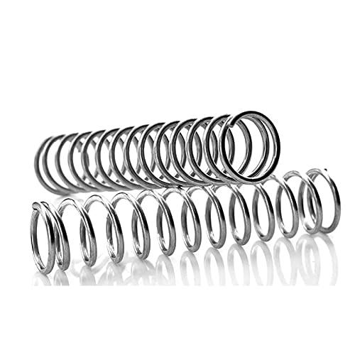 PJLANG 5PCS. Drahtdurchmesser 1,4 mm, Außendurchmesser 20mm, freie Länge 60-100mm, 304 Edelstahl-Spulenkompression komprimierte Federn, 1,4x20mm(Length 80mm) von PJLANG