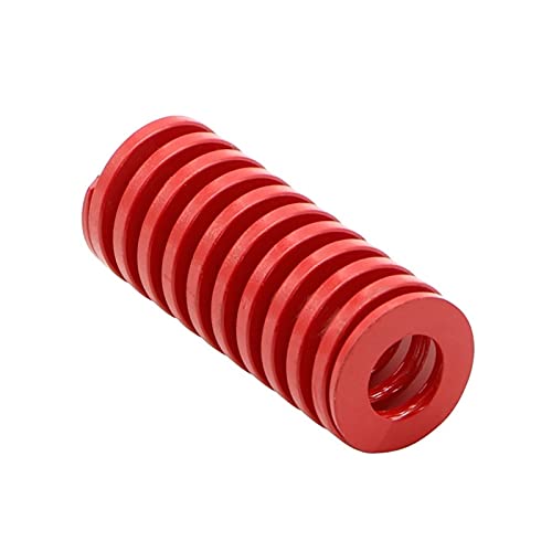 PJLANG Mittellast Kompressionsform Die Feder, 22 mm Außendurchmesser, 11mm Innendurchmesser, 25-175 mm lang, Druckfeder, rote Form Die Federn,(4pcs,175mm) von PJLANG