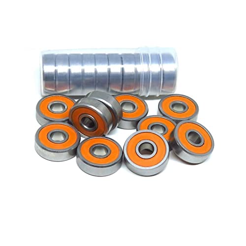 10 stücke S695 2RS Angelrollenwellenlager 5x13x4mm Edelstahl Hybridkeramik S695C SMR695 SMR695C RS 2OS Lagerzubehör(S6700C-2OS 10x15x4mm) von PJVPEJOD
