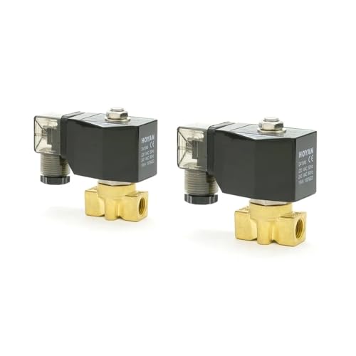 2-Wege-Normal-Close-Pneumatik-Wasserhochdruck-Magnetventil PG-M03 0-35bar Öffnung 2,5mm Anschluss G1/4" G1/8 AC220V(Ac220v,0.25 Inch) von PJVPEJOD