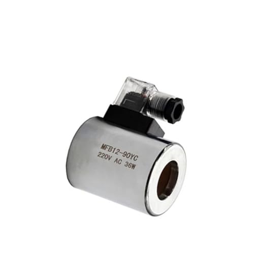 Hydraulik-Magnetventilspule MFB12-90YC AC220V AC110V MFZ12-90YC DC12V DC24V DC220V Innenloch 31,5 mm Länge 75 mm(MFB12-90YC AC220V) von PJVPEJOD