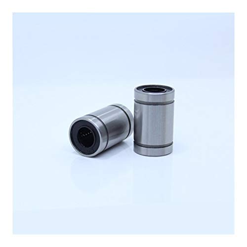 Linearlager LM3UU LM4UU LM5UU LM6UU LM8UU LM10UU Linearbewegungsbuchse ABEC-1 Standard-Linearlager 10 STÜCKE Linearkugellager(LM8UU A1 10PCS) von PJVPEJOD