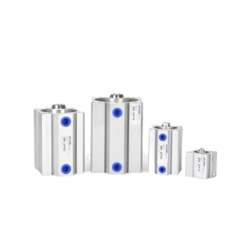 PJVPEJOD 1 stücke Luftzylinder SDA-Serie Pneumatischer Kompakttyp 16 20 25 32 40 50 63 mm Bohrung bis 5 10 15 20 25 30 35 40 45 50 mm Hub(Bore 32mm,Stroke 70mm) von PJVPEJOD