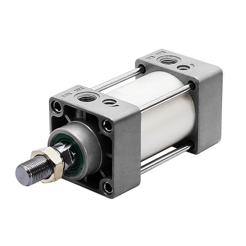 PJVPEJOD SC32/40/50 Pneumatikzylinder 25 mm bis 1000 mm Hub Doppeltwirkend Standard-Luftzylinder Doppeldichtring(Stroke 100mm Magnet,Bore 40mm) von PJVPEJOD