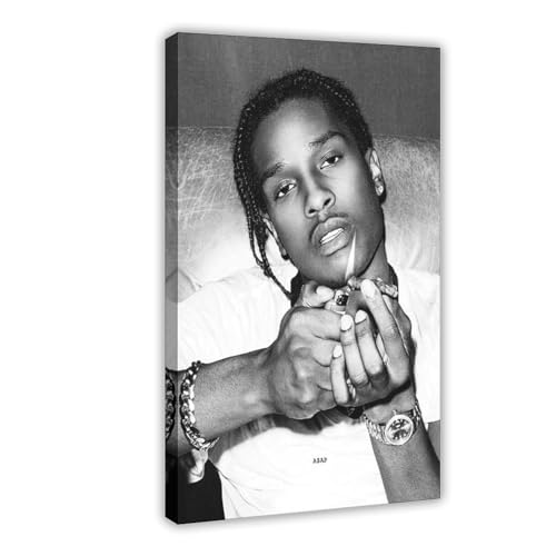 ASAP Rocky-Poster (2) Leinwand-Poster, Wandkunst, Dekordruck, Bild Gemälde für Wohnzimmer, Schlafzimmer, Dekoration, Rahmen-Stil, 30 x 45 cm von PJWBVA