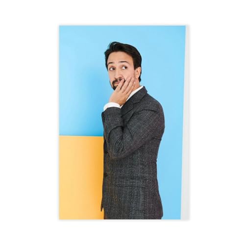 Lin-Manuel Miranda-Poster (6) Leinwand-Poster, Wandkunst, Dekordruck, Bild, Gemälde für Wohnzimmer, Schlafzimmer, Dekoration, ungerahmt, 30 x 45 cm von PJWBVA