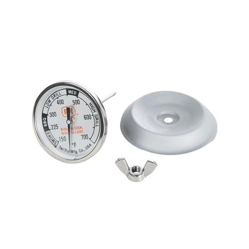 PK Grills Tel-Tru, PK99085 Thermometer-Set mit Thermometer, Flügelmutter und silberblinkendem Licht PK Grills Tel-Tru, PK99085 Thermometer-Set mit Thermometer, Flügelmutter und silberblinkendem Licht von PK Grills