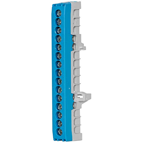 Neutralleiterklemme für Normschiene, 15-polig von PK
