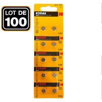100 Piles Bouton AG3 Super Alcaline 1.5V Kodak 100 Piles Bouton AG3 Super Alcaline 1.5V Kodak von PKCELL