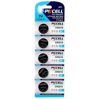 5 Piles Bouton CR2016 3V 75mAh Lithium Kodak von PKCELL