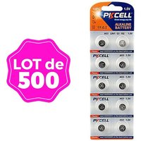 500 Piles Bouton AG3 Super Alcaline 1.5V Kodak von PKCELL