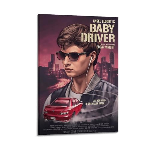 PKEUEHXTO Filmposter "Baby Driver", dekoratives Gemälde, Leinwand, Wandposter und moderne Familienschlafzimmer-Dekoration, 20 x 30 cm PKEUEHXTO Filmposter "Baby Driver", dekoratives Gemälde, Leinwand, Wandposter und moderne Familienschlafzimmer-Dekoration, 20 x 30 cm von PKEUEHXTO