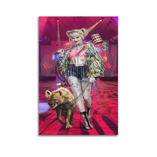 PKEUEHXTO Harley Quinn Kiss Poster, dekoratives Gemälde, Leinwand, Wandposter und moderne Familienschlafzimmer-Dekoration, 20 x 30 cm PKEUEHXTO Harley Quinn Kiss Poster, dekoratives Gemälde, Leinwand, Wandposter und moderne Familienschlafzimmer-Dekoration, 20 x 30 cm von PKEUEHXTO