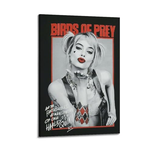 PKEUEHXTO Harley Quinn Kiss Poster, dekoratives Gemälde, Leinwand, Wandposter und moderne Familienschlafzimmer-Dekoration, 60 x 90 cm PKEUEHXTO Harley Quinn Kiss Poster, dekoratives Gemälde, Leinwand, Wandposter und moderne Familienschlafzimmer-Dekoration, 60 x 90 cm von PKEUEHXTO