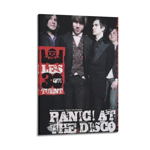 PKEUEHXTO Panic At The Disco Poster, dekoratives Gemälde, Leinwand, Wandposter und moderne Familienschlafzimmer-Dekoration, 20 x 30 cm PKEUEHXTO Panic At The Disco Poster, dekoratives Gemälde, Leinwand, Wandposter und moderne Familienschlafzimmer-Dekoration, 20 x 30 cm von PKEUEHXTO