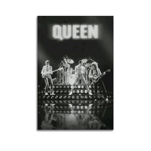PKEUEHXTO Poster, Motiv: Queen Brasilien 1981, dekoratives Gemälde, Leinwand, Wandposter und moderne Familienschlafzimmer-Dekoration, 20 x 30 cm PKEUEHXTO Poster, Motiv: Queen Brasilien 1981, dekoratives Gemälde, Leinwand, Wandposter und moderne Familienschlafzimmer-Dekoration, 20 x 30 cm von PKEUEHXTO