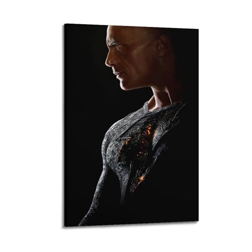 PKEUEHXTO Poster "Black Adam Out of The Darkness", dekoratives Gemälde, Leinwand, Wandposter und moderne Familienschlafzimmer-Dekoration, 60 x 90 cm PKEUEHXTO Poster "Black Adam Out of The Darkness", dekoratives Gemälde, Leinwand, Wandposter und moderne Familienschlafzimmer-Dekoration, 60 x 90 cm von PKEUEHXTO