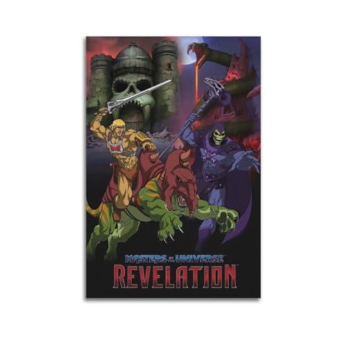 PKEUEHXTO Poster "Masters of the Universe", "Good Vs Evil", dekoratives Gemälde, Leinwand, Wandposter und moderne Familienschlafzimmer-Dekoration, 40 x 60 cm PKEUEHXTO Poster "Masters of the Universe", "Good Vs Evil", dekoratives Gemälde, Leinwand, Wandposter und moderne Familienschlafzimmer-Dekoration, 40 x 60 cm von PKEUEHXTO