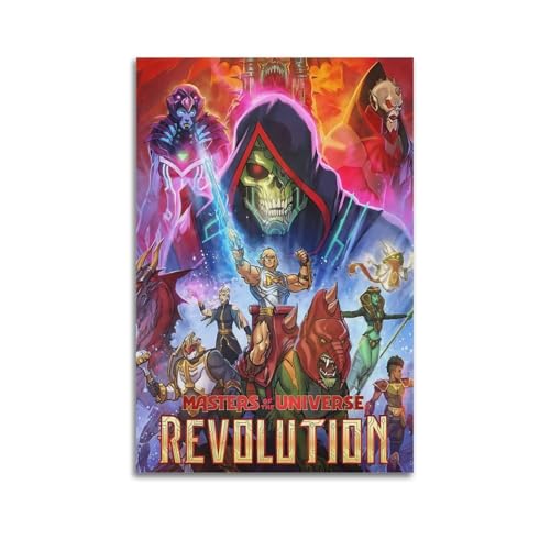 PKEUEHXTO Poster "Masters of the Universe", "Good Vs Evil", dekoratives Gemälde, Leinwand, Wandposter und moderne Familienschlafzimmer-Dekoration, 50 x 75 cm PKEUEHXTO Poster "Masters of the Universe", "Good Vs Evil", dekoratives Gemälde, Leinwand, Wandposter und moderne Familienschlafzimmer-Dekoration, 50 x 75 cm von PKEUEHXTO