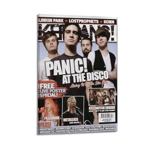 PKEUEHXTO Poster "Panic At The Disco", dekoratives Gemälde, Leinwand, Wandposter und moderne Familienschlafzimmer-Dekoration, 60 x 90 cm PKEUEHXTO Poster "Panic At The Disco", dekoratives Gemälde, Leinwand, Wandposter und moderne Familienschlafzimmer-Dekoration, 60 x 90 cm von PKEUEHXTO