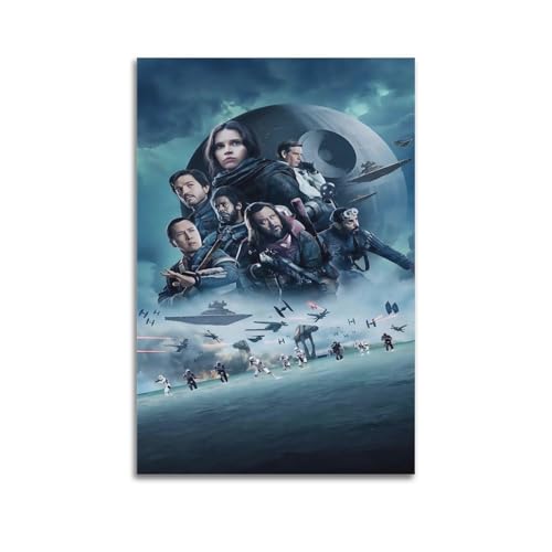 PKEUEHXTO Rogue One Star Wars Story – Rebellen-Poster, dekoratives Gemälde, Leinwand, Wandposter und moderne Familienschlafzimmer-Dekoration, 30 x 45 cm PKEUEHXTO Rogue One Star Wars Story – Rebellen-Poster, dekoratives Gemälde, Leinwand, Wandposter und moderne Familienschlafzimmer-Dekoration, 30 x 45 cm von PKEUEHXTO