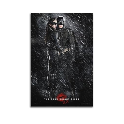 PKEUEHXTO The Dark Knight Rises – Catwoman-Poster, dekoratives Gemälde, Leinwand, Wandposter und moderne Familienschlafzimmer-Dekoration, 30 x 45 cm PKEUEHXTO The Dark Knight Rises – Catwoman-Poster, dekoratives Gemälde, Leinwand, Wandposter und moderne Familienschlafzimmer-Dekoration, 30 x 45 cm von PKEUEHXTO