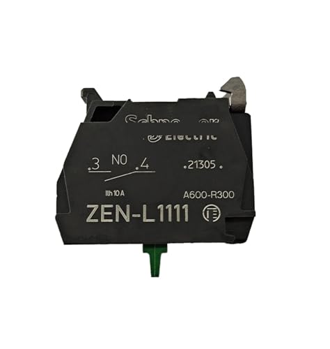 10 PCS ZEN-L1111 NO ZEN-L1121 NC ZALVB1 24V ZALVM1 220V Button Switch Contact Block for XB4 XALD XALK(ZEN-L1111 NO) von PKHDLYEU