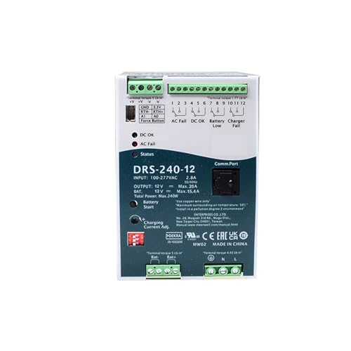 DRS-240-12 240W 12V 0-20A DIN-Schienen-intelligentes All-in-One Sicherheitsnetzteil DRS-240-12 240W 12V 0-20A DIN-Schienen-intelligentes All-in-One Sicherheitsnetzteil von PKHDLYEU