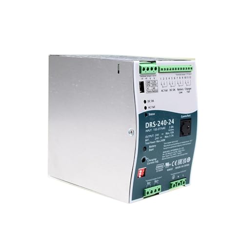 DRS-240-24 240W 24V 0-10A DIN-Schienen-intelligentes All-in-One Sicherheitsnetzteil von PKHDLYEU