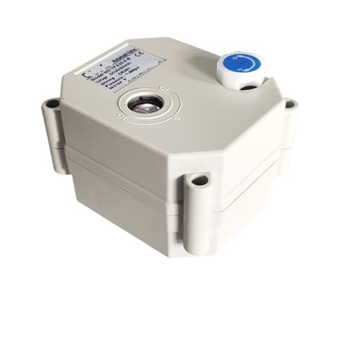 Electric Actuator for Valve 2/3/5/7 Wires AC/DC9-24V with Position Indicator and Manual Override Power Failure Return(Normal Open,CR202(spring return)) von PKHDLYEU