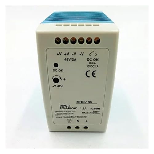 PKHDLYEU 100 W DIN-Schienen-Switching-Netzteil MDR-100-12 MDR-100-24 MDR-100-48 (Size:12V) von PKHDLYEU