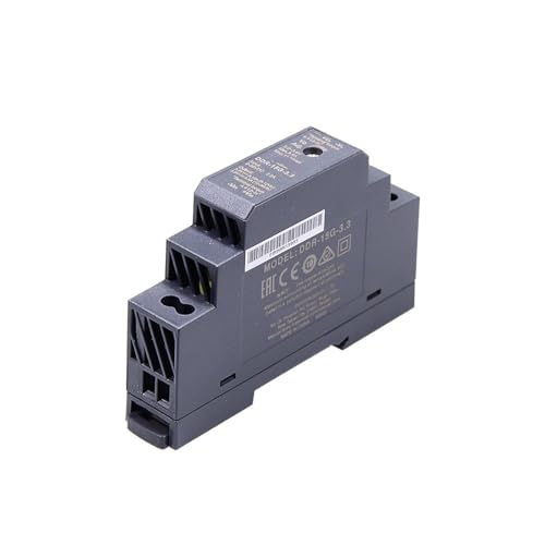 PKHDLYEU DC-DC auf Hutschienen-Konverter DDR-15G-3.3, Eingang 9-36 V DC auf 3,3 V DC, Netzteil 3,5 A 11,6 W (12 V/24 V DC zu 3,3 V DC) von PKHDLYEU