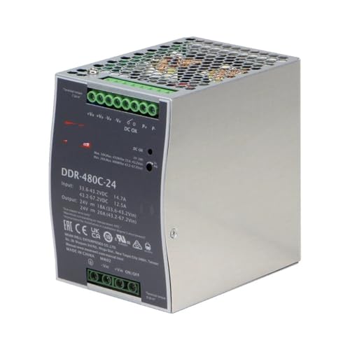 PKHDLYEU DDR-480C-24 480 W 24 V DIN Rail Konverter DC/DC 33,6 ~ 67,2 V DC auf 24 V DC 20 A 480 W Transformator Schaltnetzteil PKHDLYEU DDR-480C-24 480 W 24 V DIN Rail Konverter DC/DC 33,6 ~ 67,2 V DC auf 24 V DC 20 A 480 W Transformator Schaltnetzteil von PKHDLYEU