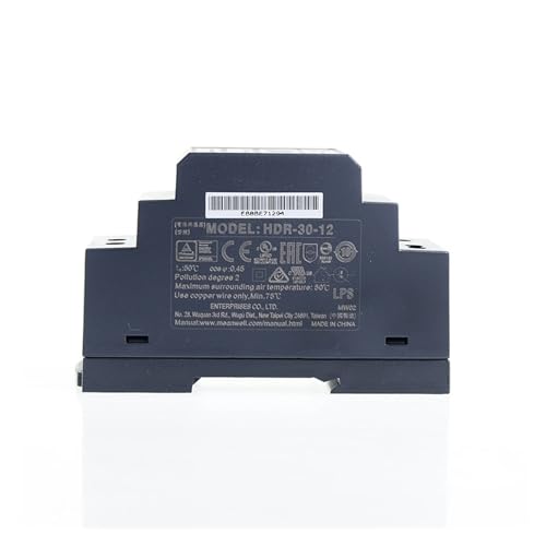 PKHDLYEU HDR-30-12 Schaltnetzteil 24W 12V 110V/220V AC zu 12V DC 2A DIN-Schiene Stufenform Ultradünn Isoliert LPS CE UL von PKHDLYEU