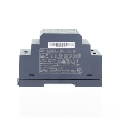 PKHDLYEU HDR-30-15 Schaltnetzteil 30W 15V 110V/220V AC zu 15V DC 2A DIN-Schiene Stufenform Ultradünne Isolierte LPS CE UL PKHDLYEU HDR-30-15 Schaltnetzteil 30W 15V 110V/220V AC zu 15V DC 2A DIN-Schiene Stufenform Ultradünne Isolierte LPS CE UL von PKHDLYEU