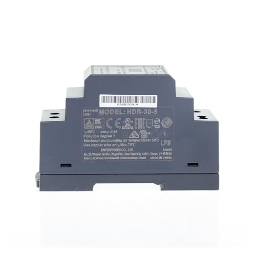 PKHDLYEU HDR-30-5 15W 5V 110V/220V AC to 5V DC 3A DIN-Schiene Stufenform Ultradünne Isolierte LPS CE UL PKHDLYEU HDR-30-5 15W 5V 110V/220V AC to 5V DC 3A DIN-Schiene Stufenform Ultradünne Isolierte LPS CE UL von PKHDLYEU