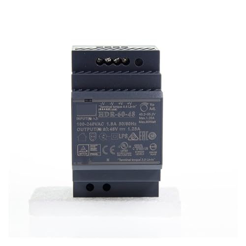 PKHDLYEU HDR-60-48 60W 48V 110V/220V AC zu 48V DC 1,25A Dünne Stufenform auf DIN-Schiene Isoliert LPS CE UL PKHDLYEU HDR-60-48 60W 48V 110V/220V AC zu 48V DC 1,25A Dünne Stufenform auf DIN-Schiene Isoliert LPS CE UL von PKHDLYEU