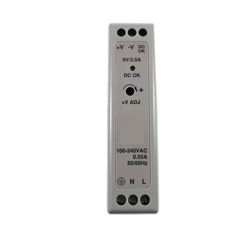 PKHDLYEU MDR-20-12 Schaltnetzteil 20 W 12 V 110 V/220 V AC auf 12 V DC 1,67 A ultradünnes Netzteil auf DIN-Schiene PKHDLYEU MDR-20-12 Schaltnetzteil 20 W 12 V 110 V/220 V AC auf 12 V DC 1,67 A ultradünnes Netzteil auf DIN-Schiene von PKHDLYEU