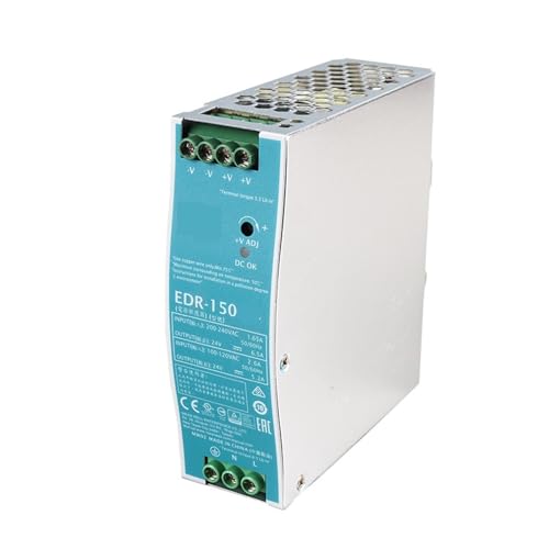 PKHDLYEU Schaltnetzteil auf DIN-Schiene, 150 W, 24 V, Serie EDR für den industriellen Einsatz PKHDLYEU Schaltnetzteil auf DIN-Schiene, 150 W, 24 V, Serie EDR für den industriellen Einsatz von PKHDLYEU