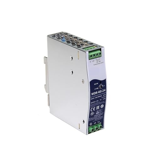WDR-60-24 Ultra breiter 60W 24V Ultra breiter DIN-Schienen-Industrie-Netzteil 180-550V AC zu 24V DC 2,5A PSU SMPS Netzteil WDR-60-24 Ultra breiter 60W 24V Ultra breiter DIN-Schienen-Industrie-Netzteil 180-550V AC zu 24V DC 2,5A PSU SMPS Netzteil von PKHDLYEU