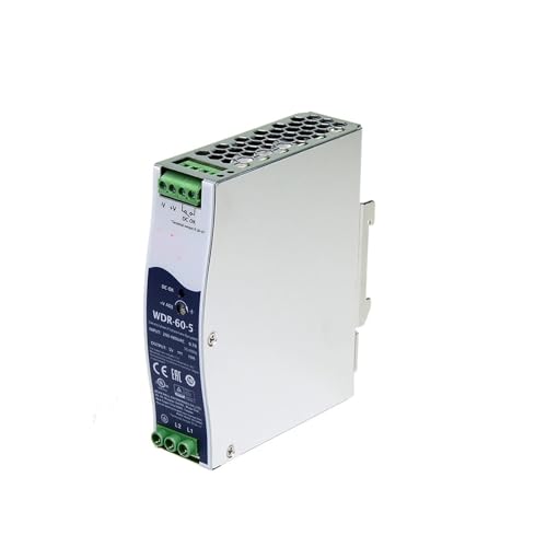 WDR-60-5 50 W 5 V Eingang Ultra-breite industrielle Stromversorgung auf DIN-Schiene 180-550 V AC bis 5 V DC 10 A Industrie-Netzteil WDR-60-5 50 W 5 V Eingang Ultra-breite industrielle Stromversorgung auf DIN-Schiene 180-550 V AC bis 5 V DC 10 A Industrie-Netzteil von PKHDLYEU