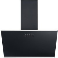 Dunstabzugshaube Schräghaube Wandesse S23-60ABPY Einbaubreite: 60 cm schwarz - PKM von PKM