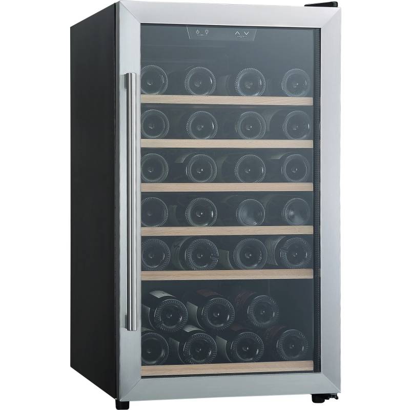 PKM Weintemperierschrank WKS52-2 Silber von PKM