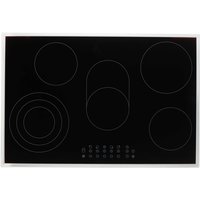 PKM autarkes Glaskeramik-Kochfeld EB-C5-3KBTC 80cm mit 5 Kochfeldern - 1x 3-Kreis, 1x Bräterzone, 3x Kochfelder, Touch-Bedienung von PKM