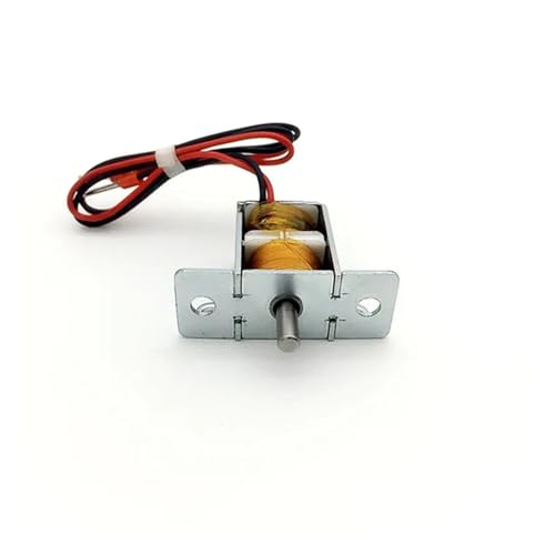 PKNVKZIDK DC 12V Magnet Two-Way Self-Holding Solenoid Electromagnet 6MM Stroke Push-Pull Type von PKNVKZIDK