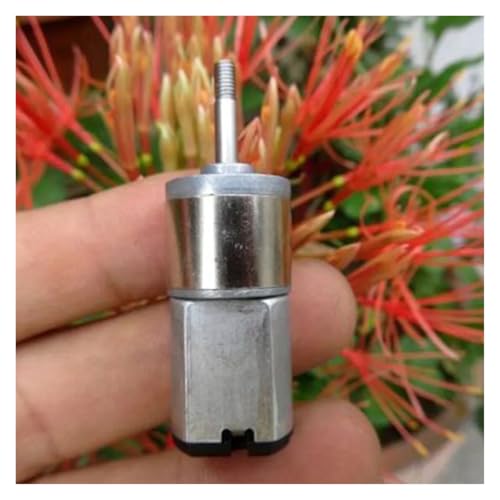 PKNVKZIDK DC 3V-6V 5V 200RPM 16mm Full Metal Gearbox Gear Electronic Starter Speed Reduction Screw Shaft PKNVKZIDK DC 3V-6V 5V 200RPM 16mm Full Metal Gearbox Gear Electronic Starter Speed Reduction Screw Shaft von PKNVKZIDK